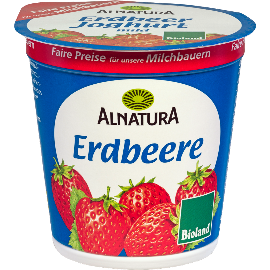 Joghurt mit Erdbeer