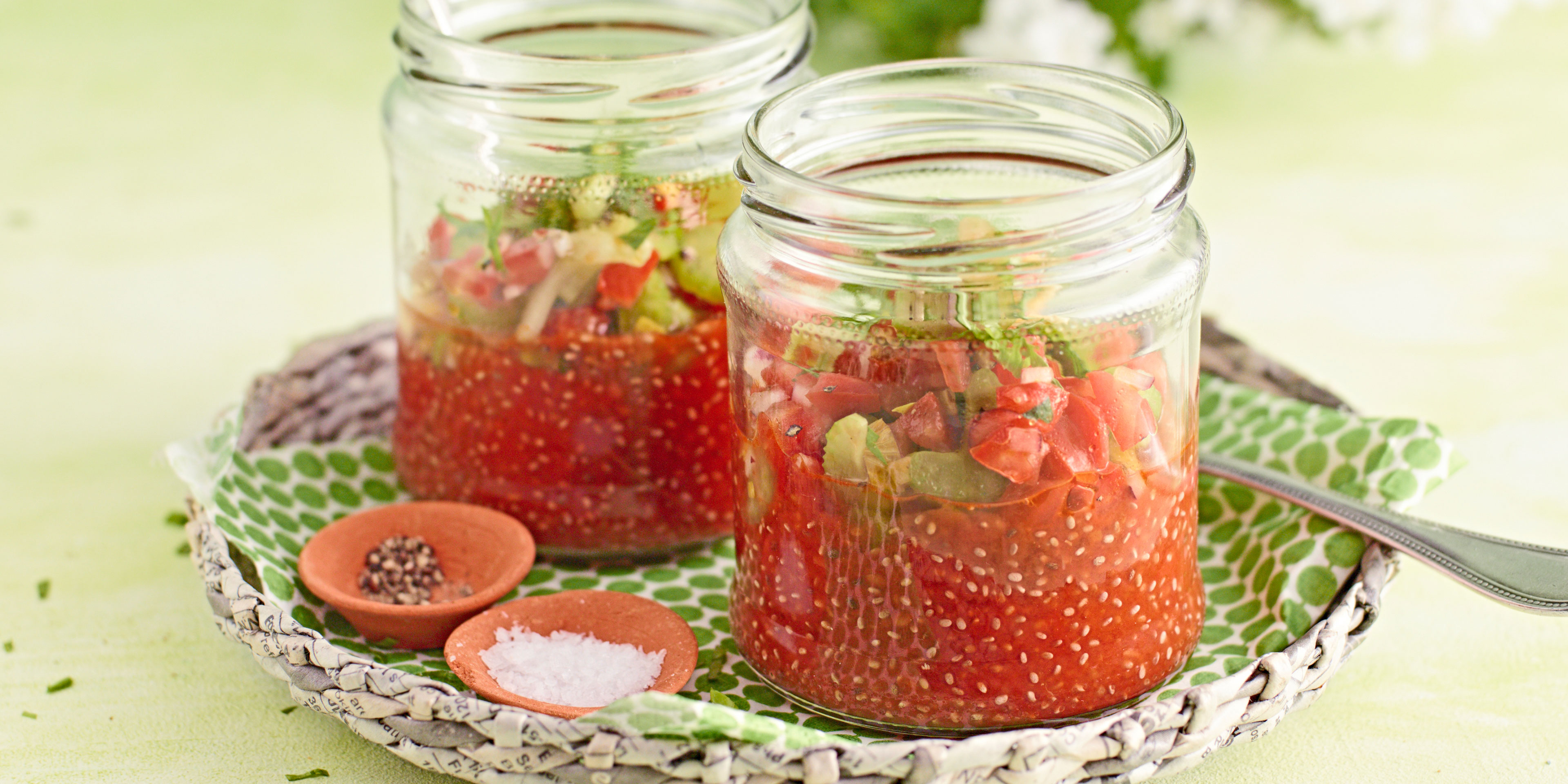 tomaten chia pudding