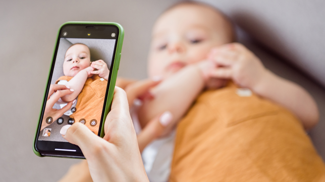 Babyfotos und -videos
