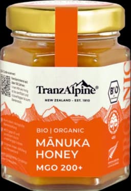 Bio Manuka Honig MGO 200+ von TranzAlpine