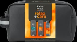 Geschenkset 1Duschgel Eucalyptus/1xDeo Sandalwood/Kulturbeutel 3-teilig von DOVE