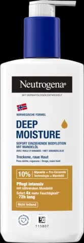 Norwegische Formel Deep Moisture Mandelöl von NEUTROGENA