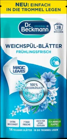Weichspül-Blätter Frühlingsfrisch von DR.BECKMANN