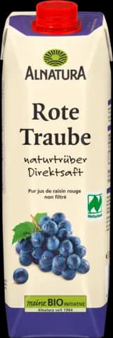 Bio Rote Traube naturtrüber Direktsaft von ALNATURA