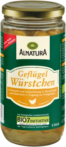Bio Geflügel Würstchen von ALNATURA