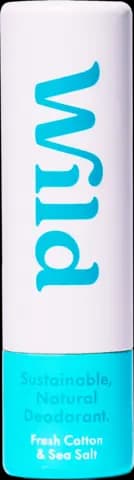 Mini Deo Fresh Cotton & Sea Salt von WILD