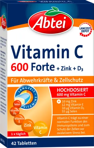 Vitamin C + Zink von ABTEI