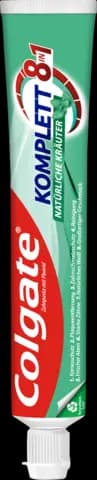 Komplett natürliche Kräuter Zahncreme von COLGATE