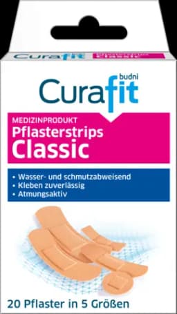 Pflasterstrips wasserabweisend von CURAFIT