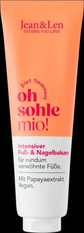 Philosophie Fuß-und Nagelbalsam Intensiv oh sohle mio von JEAN & LEN