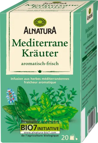 Bio Mediterraner Kräuter Tee von ALNATURA
