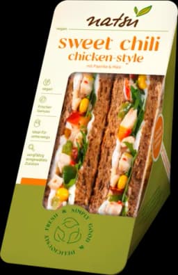 Sandwich Sweet Chili Chicken-Style Vegan von NATSU