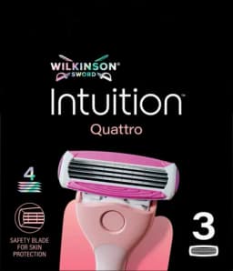 Intuition Quattro Rasierklingen von WILKINSON