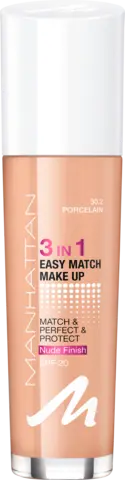 3 in 1 Easy Match Make-up 302 porcelain von MANHATTAN