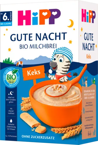 Bio Milchbrei Kinderkeks ab 6. Monat von HIPP