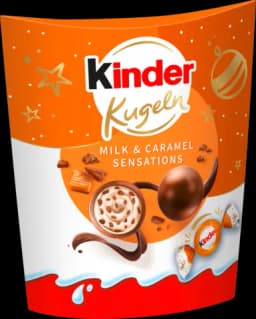 Kinder Kugeln Milk & Caramel von FERRERO