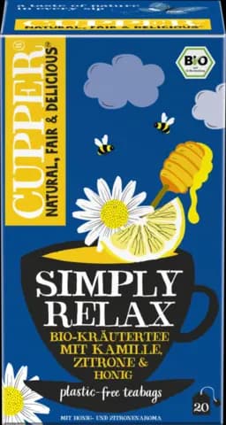 Bio Simply Relax Tee 20ST von CUPPER