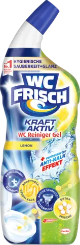 Kraft Aktiv WC Reiniger Gel Lemon von WC FRISCH