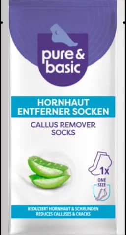 Hornhautentferner Socken von Pure&Basic