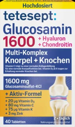 Glucosamin 1600 40Tabletten von TETESEPT
