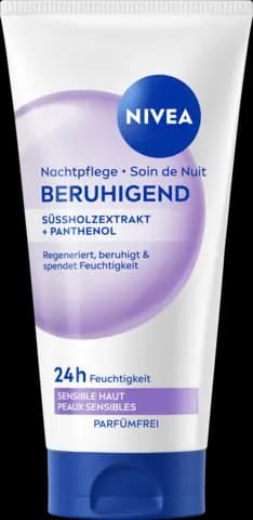 Nachtpflege Beruhigend Süssholzextrakt Panthenol von NIVEA