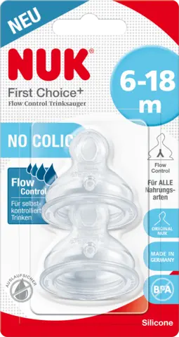 First Choice Plus Sauger Flow Control von NUK
