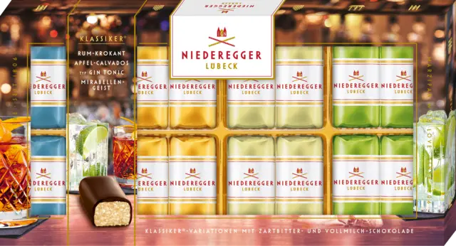 Marzipan Klassiker Variationen alkoholisch von NIEDEREGGER