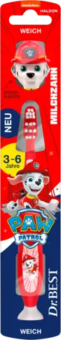 Milchzahn Paw Patrol Zahnbürste weich von DR.BEST