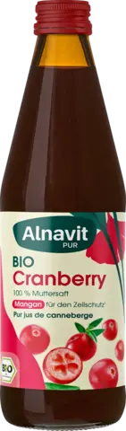 Bio Cranberry Direktsaft von ALNAVIT