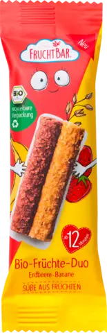 Bio Früchte-Duo Erdbeere Banane von FRUCHTBAR