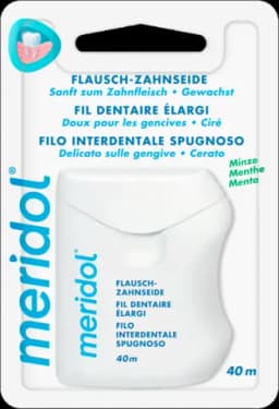 Flausch-Zahnseide gewachst Mint von MERIDOL