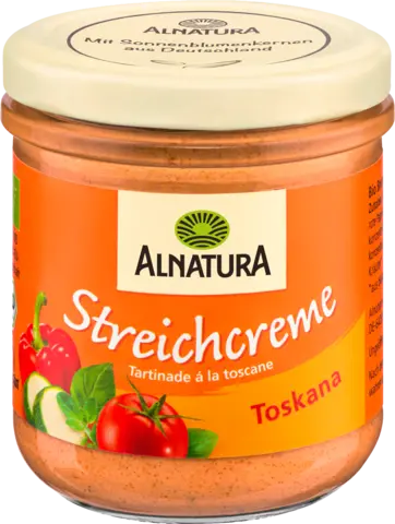 Bio Streichcreme Toskana von ALNATURA