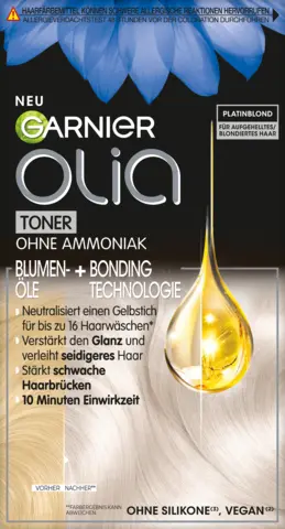 Olia Toner 10.01 platinblond von GARNIER OLIA