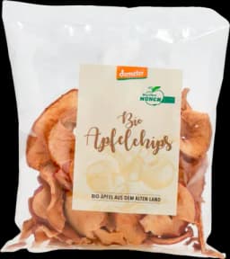 Demeter Apfelchips von BioObst Münch