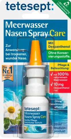 Meerwasser Nasenspray Care von TETESEPT