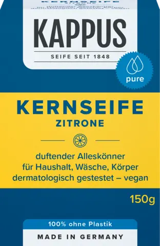 Kernseife Zitrone von KAPPUS