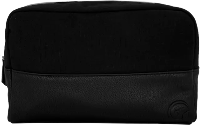 Kulturtasche RPET schwarz von SOAPLAND