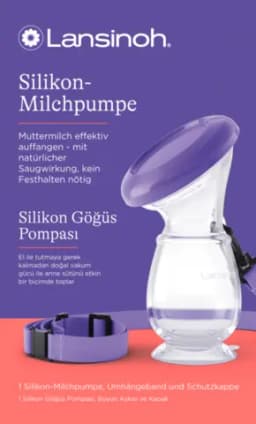 Silikon-Milchpumpe von LANSINOH