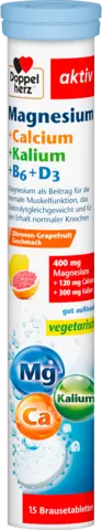 Magnesium + Calcium + Kalium von DOPPELHERZ