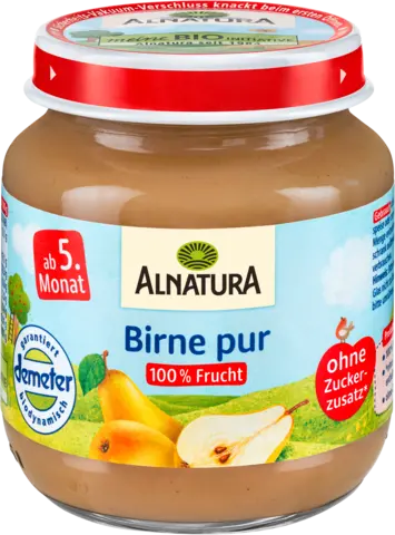 Demeter Birne pur nach dem 4. Monat von ALNATURA