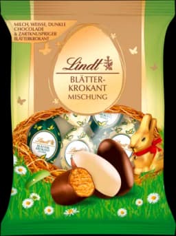 Lindor Blätterkrokant Eier Mix von LINDT