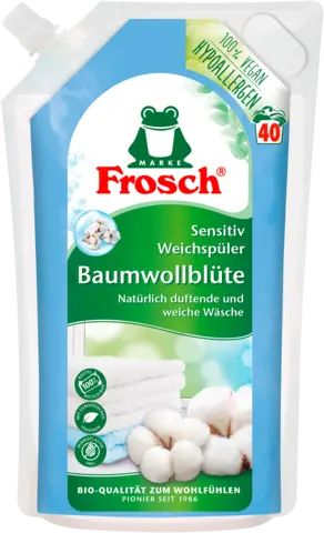Baumwollblüten Sensitiv Weichspüler von FROSCH