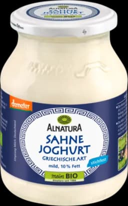 Demeter Sahnejoghurt griechische Art 10 % Fett von ALNATURA