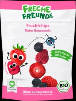 Bio Roter Beerenmix Fruchtchips von ERDBÄR