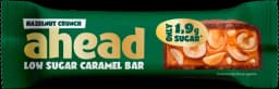 Hazelnut Crunch Low Sugar Chocolate Bar von AHEAD