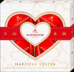Marzipan Herzen von NIEDEREGGER