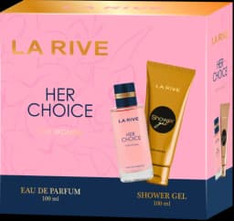 Set Her Choice Eau de Parfum / Duschgel Geschenkpack von LA RIVE