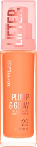 Face Lifter Plump & Glow Foundation 123 von MAYBELLINE NEW YORK
