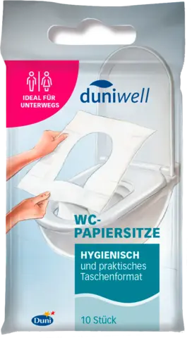 Duni WC-Papiersitze von DUNIWELL