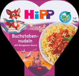 Bio Nudel ABC mit Bolognese Sauce von HIPP